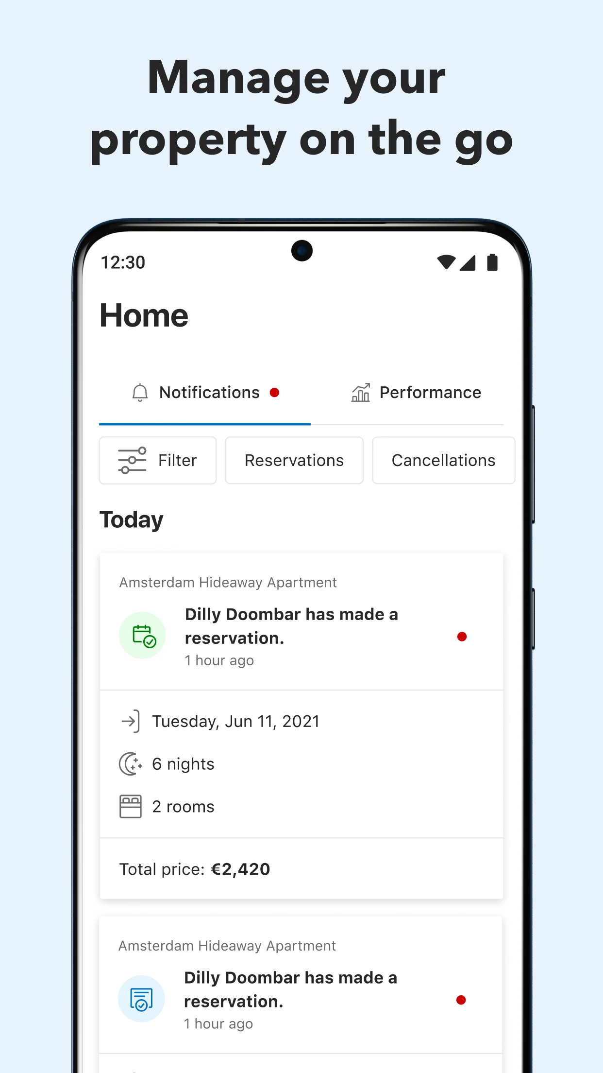 Pulse for Booking.com Partners screenshot